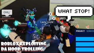 ROBLOX Da Hood Destruction Server Side Scripts  Roblox Exploiting [upl. by Landahl]