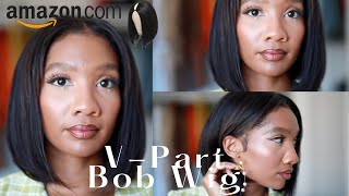 40 Amazon Bob Wig Tutorial  Review [upl. by Ricard195]