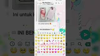 🅿️ov  Dikasih iphone sama Bestiee req by  4marsmel0owaesthetic soft whatsmook pov [upl. by Akinej344]