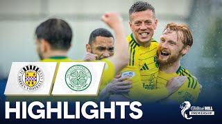 St Mirren 03 Celtic  McGregor Leads Bhoys To Comfortable Win  William Hill Premiership [upl. by Cesare]