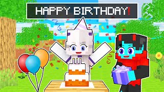 Its SHEYYYNs BIRTHDAY in Minecraft [upl. by Ateekal]