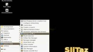 Slitaz 3 GUI Part 1  Installing [upl. by Galvin]