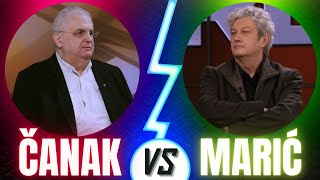 CANAK vs MARIC  quotNaravno da ne licim na srbina jer ti za srbina smatras ratnog zlocinca Seseljaquot [upl. by Honor]