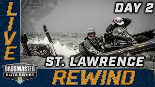 2023 Bassmaster LIVE at St Lawrence River  Day 2 [upl. by Nakasuji]