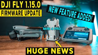 NEW DJI FLY 1150  DJI Mini 4 Pro FIRMWARE UPDATE [upl. by Ainahpets132]