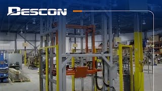 Descon Conveyor  Pallet Elevator [upl. by Eiramasil]