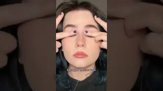 Smudged eyeliner hack 🐼🤭🤭eyeliner hack makeup eyemakeuptutorial smudge shortsfeed shortvideo [upl. by Nehtanoj]