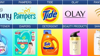 List of Procter amp Gamble Brands [upl. by Tengler457]