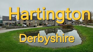 Hartington Village Derbyshire England UK  Walk Around Tour [upl. by Ieluuk924]