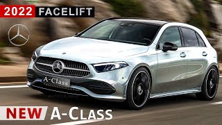 New 2022 MercedesBenz AClass W177 Facelift  First Realistic Render of AMG Line Hatchback [upl. by Woodhead110]