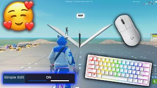 Chill ASMR🤩 1v1 BUILD FIGHT 🏆Satisfying Fortnite Keyboard Sounds [upl. by Hasin]