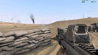 ArmA II Reinforcements  PC Benchmark [upl. by Assilla]