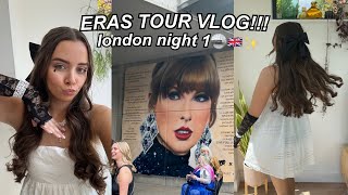 London Eras Tour Vlog and GRWM🇬🇧🫶🏻✨ [upl. by Alleroif191]