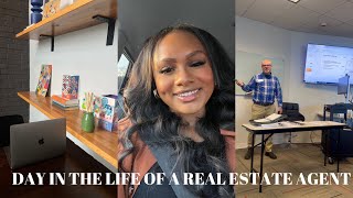 DAY IN THE LIFE OF A REAL ESTATE AGENT live cold calling new agent training  learning lessons [upl. by Melvyn226]