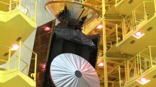 ExoMars 2016 Scaffold release and tilt [upl. by Aicileb352]