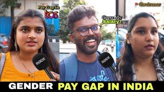 What People Think About Gender Pay Gap in Chennai India street interview [upl. by Concepcion]