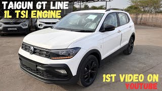 2024 Newly launch Volkswagen Taigun 1L TSI AT GT LINE  Volkswagen Taigun 1L GT line Review [upl. by Ellak811]