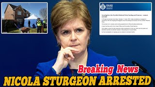 Nicola Sturgeon is arrested as part of police probe into SNPs finances Exfirst minister is [upl. by Lettig]