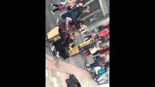 The Fray  How to save a life Ben Monteith Busking Cover [upl. by Capriola]