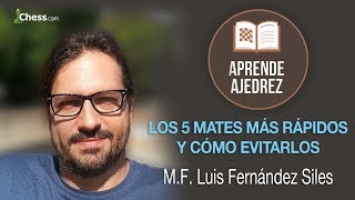 Ajedrez para principiantes los 5 mates más rápidos y cómo evitarlos [upl. by Johnath]