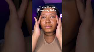 Trying Elemis Cleansing Balm for the first time cleansingbalm elemis skincareroutine skincare [upl. by Paza]