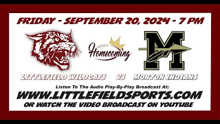 Littlefield Wildcats vs Abernathy Antelopes Football 91324 [upl. by Thornton]