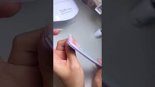 ✨Best silver magnetic gel polish on Gel X 😍 💅 shorts nails diy gelnails nailpolish tutorial [upl. by Acinelav]