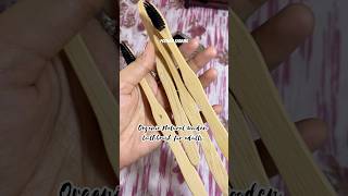 Insime Bamboo Toothbrush for Teath youtube like trending healthylifestyle shorts ecofriendly [upl. by Aztilem]