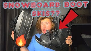 Snowfeet Review Mini skis [upl. by Enait]