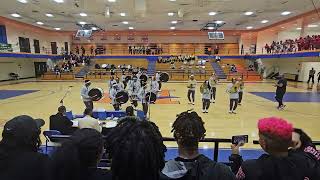 Woodland High School RNE Drumline Competition 2024 [upl. by Ronyar]