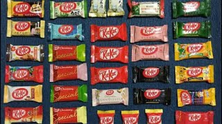 Tasting new Kit Kat flavours  I need to go get some other ones [upl. by Oniratac]