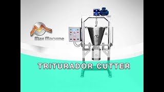 Triturador Cutter  Triturador de Alho Grãos Hortaliças Homus  Max Machine [upl. by Myke]