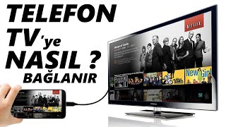 Cep Telefonu TVye Nasıl Bağlanır [upl. by Nannarb]