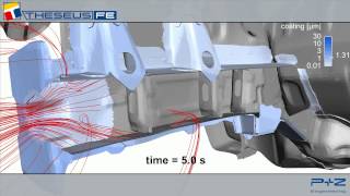 Demonstration of THESEUSFE ECoating simulation [upl. by Arzed]