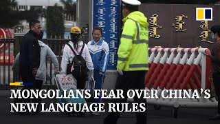 Mongolians fear loss of languages as China pushes Mandarin at school [upl. by Nurse]