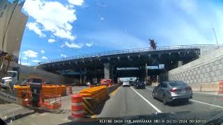 1 getting on the van wyke with pedestrians walking in the highway [upl. by Ag]