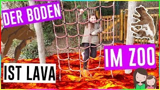 Der BODEN ist LAVA im ZOO 🔥 RETTE SICH WER KANN 😱Alles Ava [upl. by Brubaker]