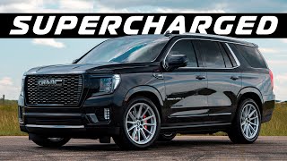 Supercharged GMC Yukon Denali Ultimate  650 HP EscaladeV Competitor [upl. by Ttenaej405]