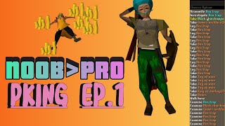 I MADE MILLIONS WHILE CREATING MY NEW BABY PURE  NOOB TO PRO PKING ep1 OSRS 2024 [upl. by Borras]