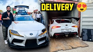 Finally Apni New Supercar Supra Mk5 Ki Delivery Lehi Li 😍 [upl. by Adlin]