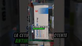 CETIRIZINA 10 MG PARA QUE SIRVE farmacia salud farmacologia medicina shortvideo viral [upl. by Ramses769]