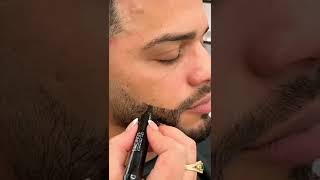 A Before amp After Using The Pacinos Beard Pencil Filler Available Now on wwwpacinosproductscom [upl. by Nim]