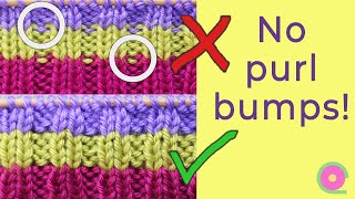 Changing yarn colors in ribbing Useful knitting tip [upl. by Shel]