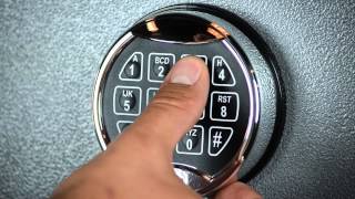 Cannon Safe  FAQs  How do I program my safe code NL Keypad [upl. by Cyrille]