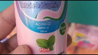 acinil o oral suspension uses in hindi  acinil o oral suspension dose  acinil o dose tablet [upl. by Barram]