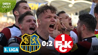 3 Liga FCK gewinnt SüdwestDerby in Saarbrücken  SWR Sport [upl. by Rinee]