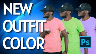 How to Change Color of Clothes in Photoshop [upl. by Acirehs]