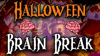 Halloween Brain Break For Kids  Super Fun Trick or Treating Song With Motions  HD Audio Quality [upl. by Solly]