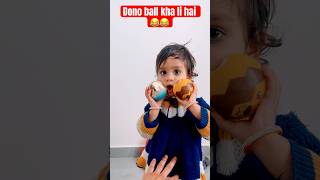 Masoom bacche ne 🎾 kha li 😂 Funny shorts family shorts cute funny viral memes beats music [upl. by Baudoin895]