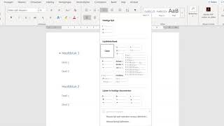MS Word  Nummering gekoppeld aan stijlen [upl. by Bridge191]